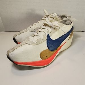 Nike Mens Moon Racer QS BV7779-100 White Running Shoes Sneakers Size 10